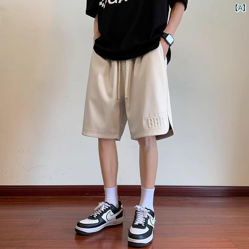 メンズ　ハーフパンツ　スポーツ NASA 冷感 プリントショーツ メンズ 夏 薄手 ゆったり バスケットボール スポーツ パンツ 速乾 カジュアル 5点