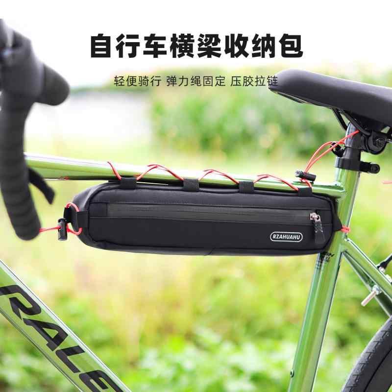 自転車　ホルダー　バッグ 自転車 ホルダー バッグ 自転車 バッグ フロント ビーム マウンテンバイク トップ チューブ 多機能 ツール 防水 サドルバッグ サイクリング 用品 アクセサリー
