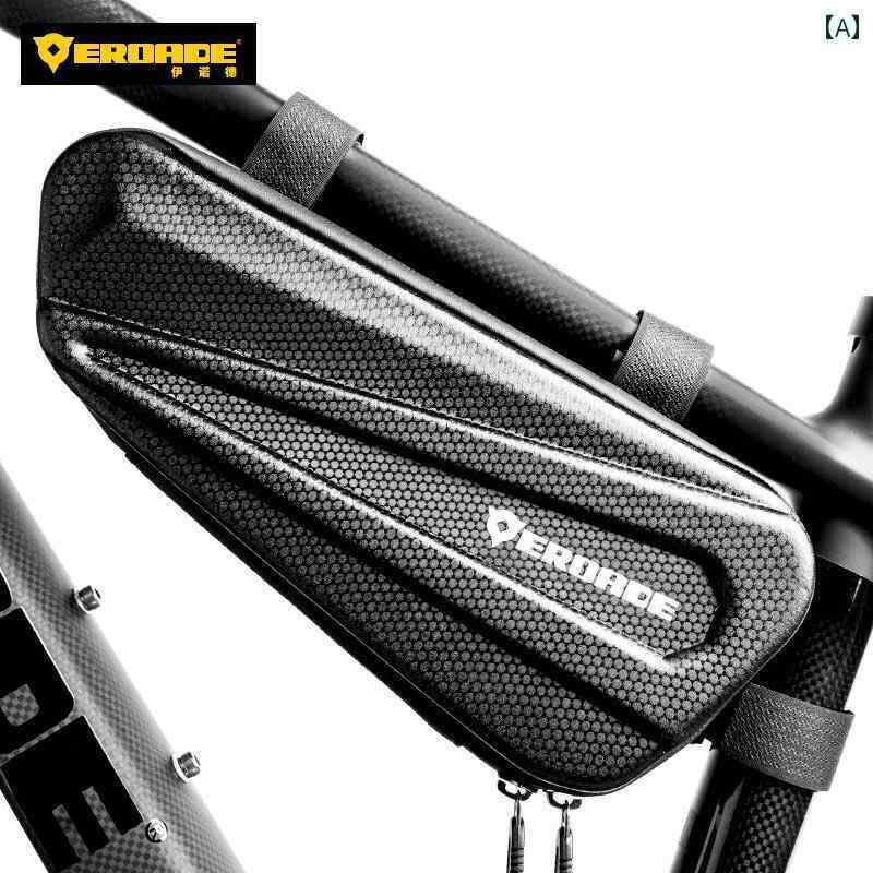 自転車　ホルダー　バッグ ドイツ製 EROADE 自転車 フロント ビーム バッグ マウンテンロード バイク トライアングル 収納 トップ チューブ サイクリング アクセサリー