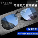 サングラス レンズ おしゃれ Jiaboli 色が 変わる サングラス クリップ オン メンズ フリップアップ 偏光 近視 メガネ セット 運転用 女性用 暗 ...