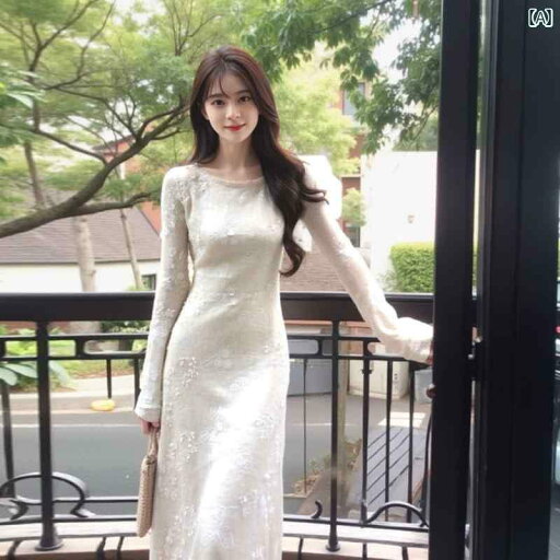 ドレス レディース チャイナドレス チャイナ風 ジャカード レース ドレス ツーピース スーツ 婦人服 高級 2025 春 フランス ロング スカート ドレス レディース チャイナドレス チャイナ風 ジャカード レース ドレス ツーピース スーツ 婦人服 高級 2025 春 フランス ロング スカート