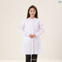 作業服 美容 医療 女性用 ボタン 袖 Vネック ナース ユニフォーム 長袖 白衣 作業着 白 病院 クリニック 男性用 ドクター