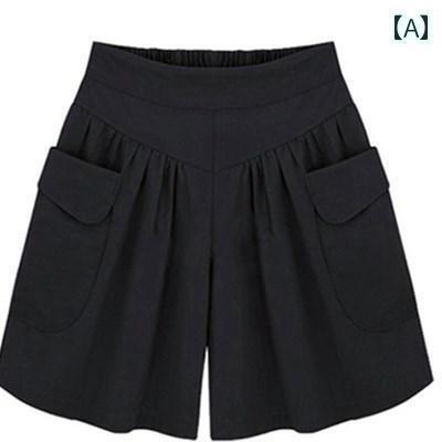 楽天SEIYUショップレディース　スポーツ　レギンス 2025夏の 中年 レディース ショート パンツ 大きいサイズ カラー アウター 伸縮性 ゆったり 欧米 ファッション 大きめ サイズ スカート
