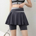 レディース スポーツ レギンス 女性用 大きいサイズ フィットネスショーツ 太い mm ランニング ヨガ スポーツ パンツ スカート 3点 200ポンド プロ ...