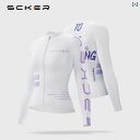 パンツ スポーツ ランニング SGORY シェイプ TO ホワイト サイクリングジャージ レディース 春夏 長袖 通気性 ロード 自転車 日焼け防止 速乾 トッ...