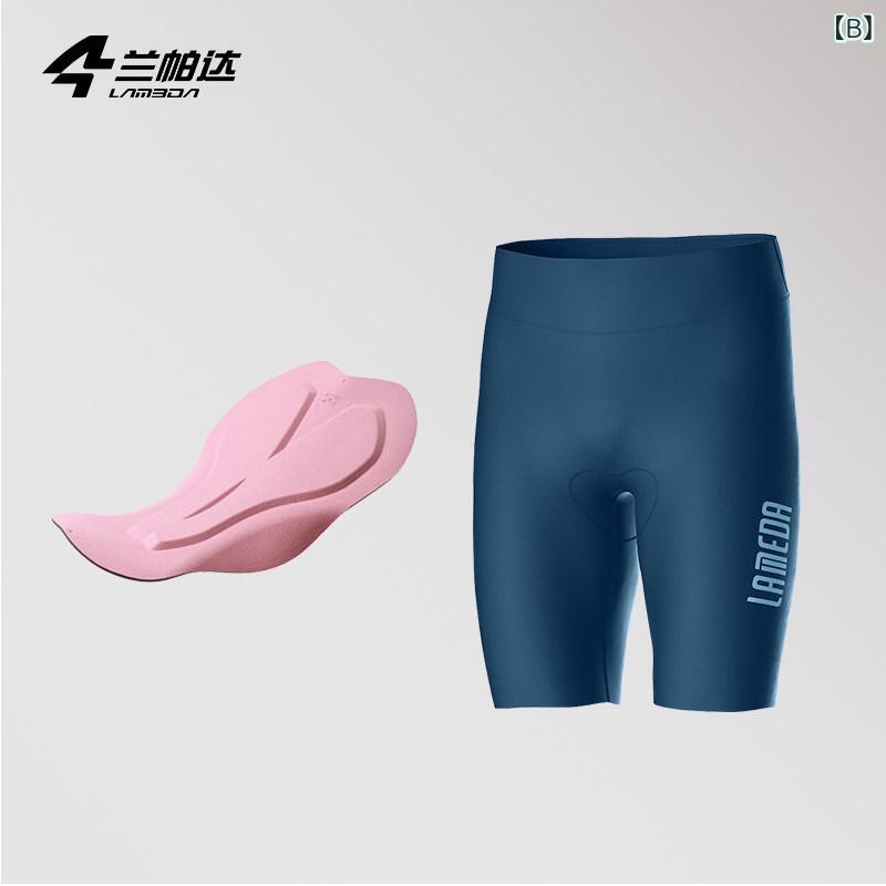 スポーツ　パンツ　フィットネス ラン パダ シームレス ヌード サイクリング パン...