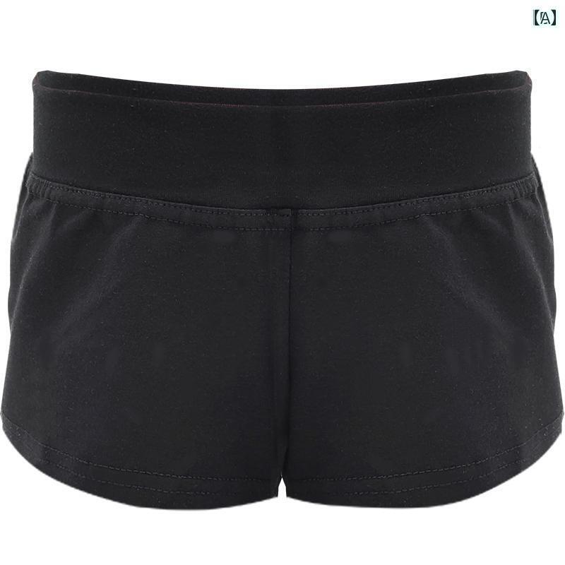 レディース　レギンス　フィットネス Slemon 子供用 ダンス パンツ 女の子 練習用 黒 ショーツ ボクサ..