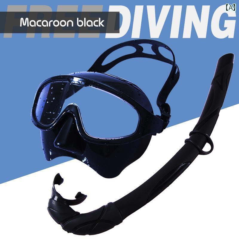 シュノーケリング ゴーグル スポーツ フリー ダイビング マスク スキューバ低 容量 ウェット 呼吸 チューブ セット マーメイド 曇り 止め ディープダイビング ゴーグル プロ 仕様