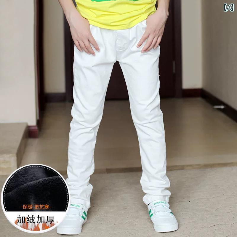 ゴルフ　ウェア　子供 春夏 秋冬 子供用 ゴルフ パンツ 裏起毛 厚手 男の子用 大きいサイズ ウエスト ..