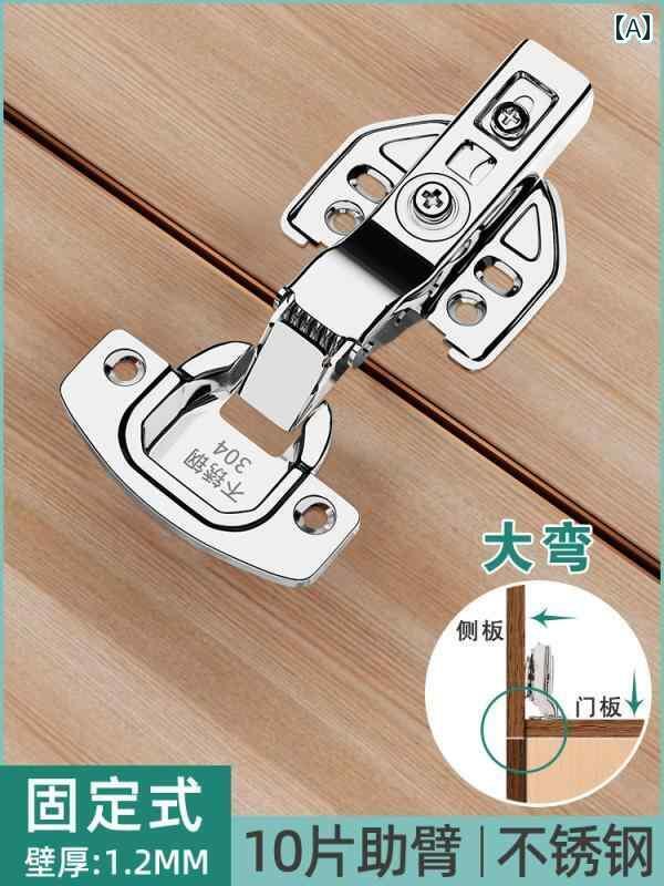 ヒンジ　ステンレス　ドア 304 ステンレス ヒンジ キャビネット ドア 航空 機 スプリング ワードローブ..