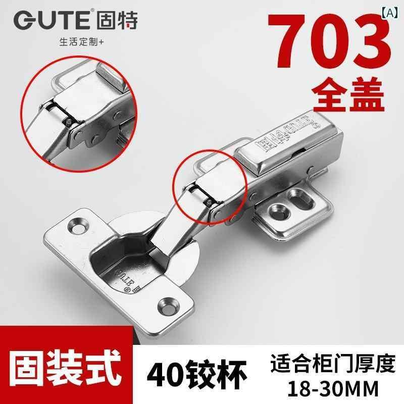 ヒンジ　ステンレス　ドア Goode 40 カップ ヒンジ mm 油圧 式 厚型 ドアヒンジ バッファー ダンピング..