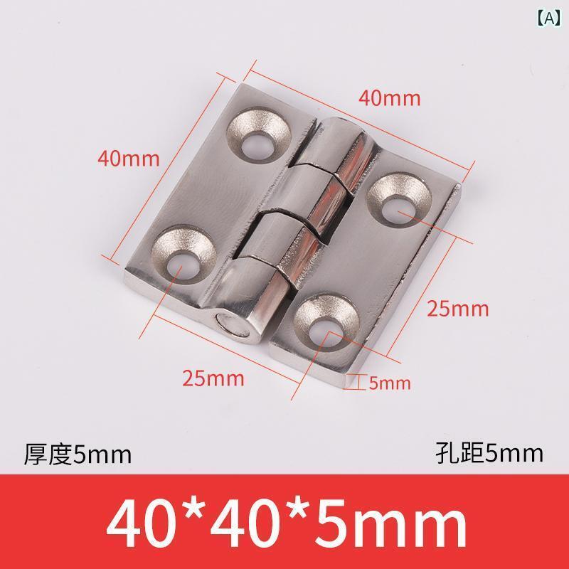 ヒンジ　ステンレス　ドア 304 ステンレス スチール ヘビーデューティー 厚手 工業用 ヒンジ 折りたた..