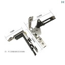 金具 取付 ヒンジ 崩れた 橋の アルミ ドアと 窓の 開き 窓 90度 ヒンジ スクリーン ウィンドウ目に 見えない ヒンジを 配置 する ことが できます 大きい 耐 荷重 折りたたみ スライド サポート