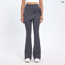 フィットネス レディース ウェア パンツ フェイク ツーピース ワイド レッグ トレーニング パンツ モダン クラシック ダンス 服 恥ずかしさ 防止 ハイウエ...