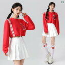 フィットネス レディース ウェア パンツ 長袖 チアリーディング ダンス エアロビクス 服 大人 学生 スポーツ クラス 女性 グループ ステージ パフォーマン...