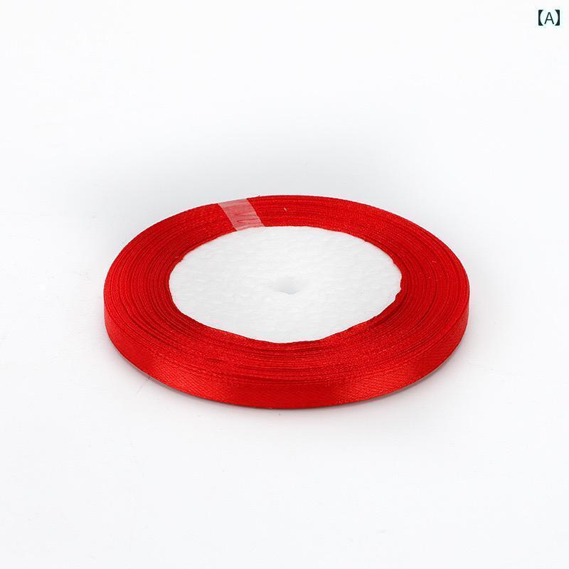 リボン　アクセサリー　かわいい 2025 レッド ヘッド ロープ 子供 祭り リボン ヘア タイ ストリート ..