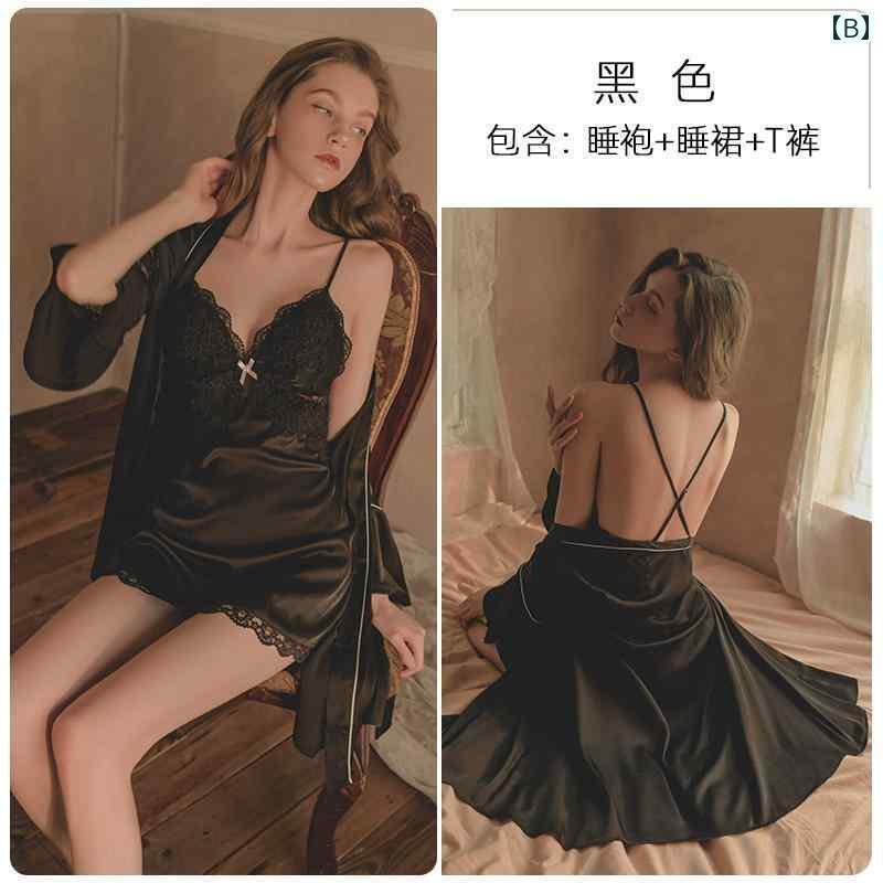 レース　キャミソール　トップス パジャマ レディース 夏 セクシー 冷感 2025新 レース Vネック サスペンダー ナイトドレス 無地 ホット バックレス スーツ