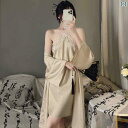 インナー レース キャミソール 冷感 パジャマ レディース セクシー サスペンダー ナイトドレス 夏 薄手 レース 情 レトロ 新 チャイナ風 ホームウェア ス...