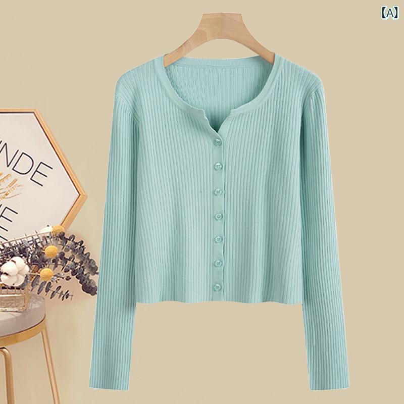 レディース　カジュアル　ウェア 春秋 塩 風 ファッション スーツ ネットの ショート 丈 日焼け防止 セ..