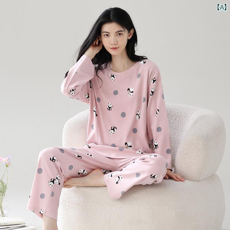 パジャマ　上下　薄手 女性用 パジャマ 春秋な 綿の 長袖 レディース 2024秋 夏の 薄手 スタイルは 家の 服の 外で 着用 できます