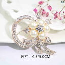 アクセサリー パール ジュエリー ブローチ スーツ コート ファッション 高級 女性 かわいい 風 アンチ 露出 バックル ピン パール 固定 アクセサリー