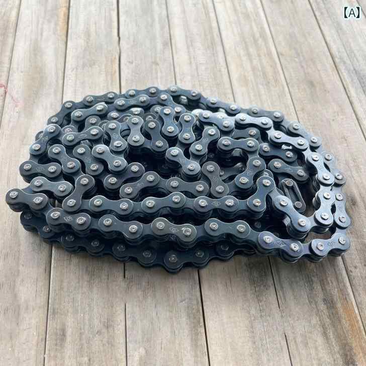 自転車　チェーン　マウンテンバイク 厚手 人間の 三輪車 チェーン ペダル 自転車 198の 車 バックル シングル スピードの 昔ながらの アクセサリー