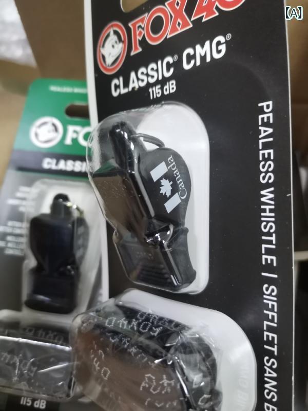 ホイッスル　審判　スポーツ Fox 40 フォックス ホイッスル バスケット / サッカー 審判 競技 スポーツ コーチ 屋外新 パッケージ