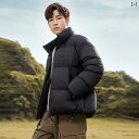 パーカー メンズ ジャケット ダックダック カップル ショート ダウン ジャケット 男女 2024 冬 スタンドカラー 暖かい アウトドア ライト パン コート