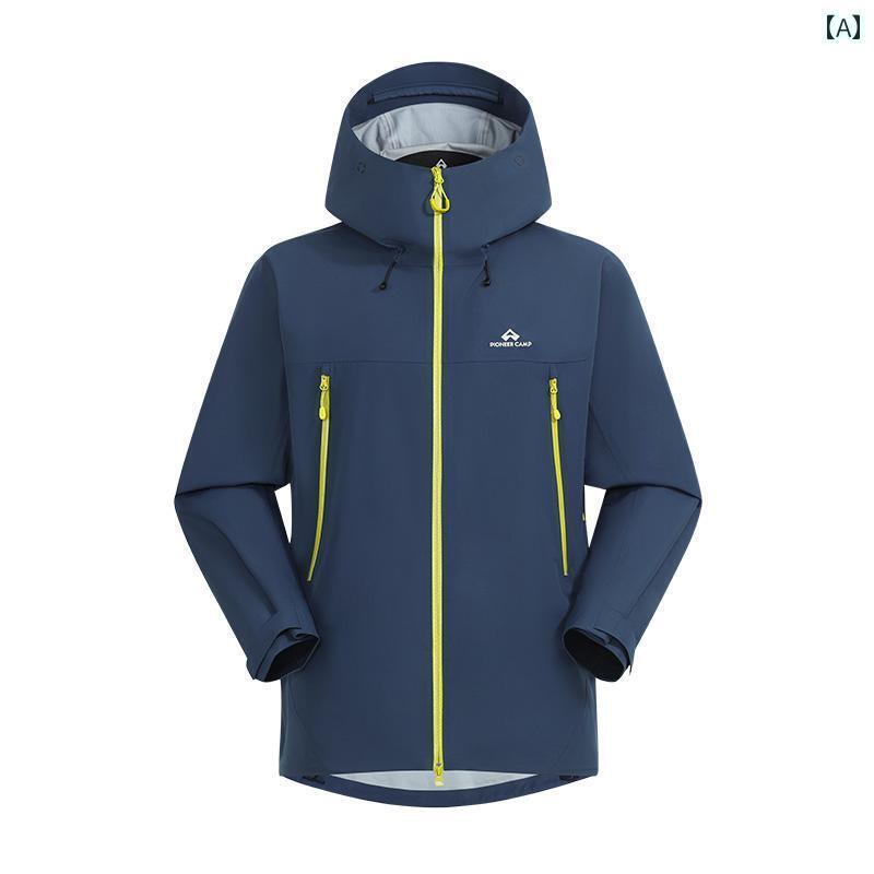 パーカー メンズ ジャケット 【 イーグル ジャケット】 東レ パイオニア全 天候型 ハードシェル 3 L シングル チャージ メンズレディース アウトドア 登...