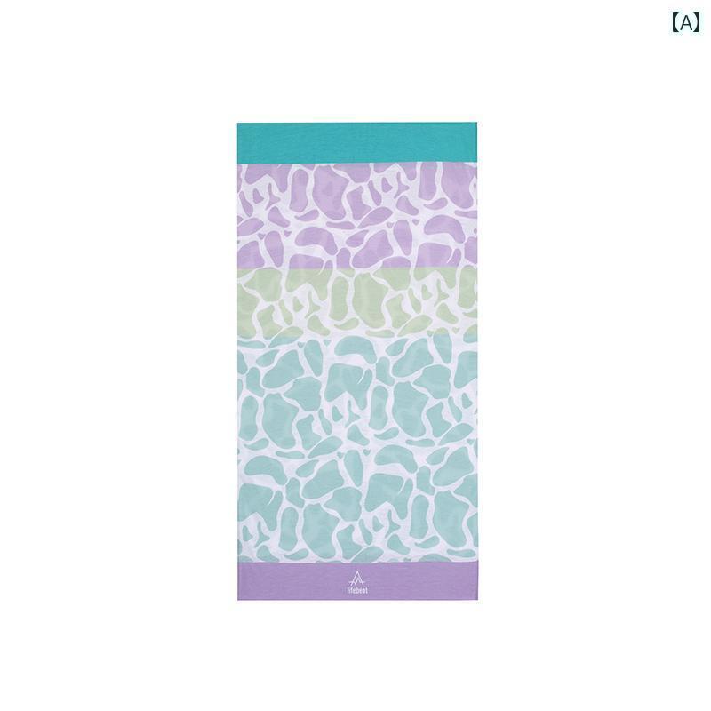 ターバン 帽子 スカーフ LIFEBEAT 連名 モバイル シリーズ ファッション プリント 日焼け防止 吸汗 通気性 魔法の スカーフ 男女兼用