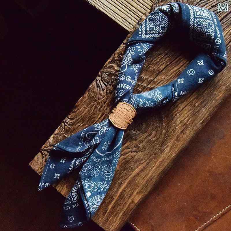 ターバン 帽子 スカーフ ナス スタイル アメリカン レトロ スクエア スカーフ ボタン 付き カーキ ワークウェア オートバイ 文学的 芸術的