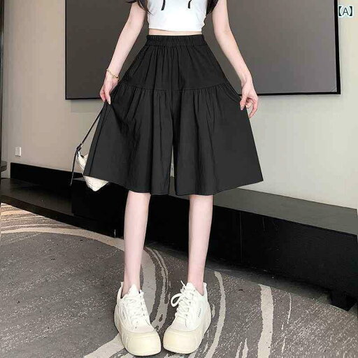 レディース スカート かわいい 万能 スカート パンツ レディース 2025 夏 薄手 ハイウエスト スリム ゆったり カジュアル 大きいサイズ ワイド レッグ ショート レディース スカート かわいい 万能 スカート パンツ レディース 2025 夏 薄手 ハイウエスト スリム ゆったり カジュアル 大きいサイズ ワイド レッグ ショート