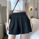 レディース スカート かわいい 太い mm 大きいサイズ 300 斤 冷感 シフォン スーツ ショート パンツ レディース 夏服 aライン スカート 伸縮性 ハ...