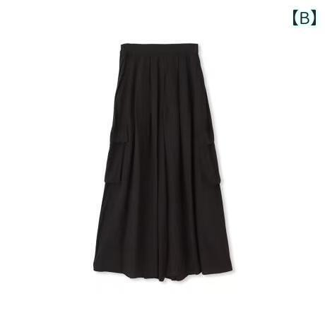 レディース　スカート　かわいい 0315 A 354 グイ ドレープスカート パンツ
