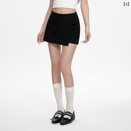 レディース スカート かわいい ブラック スーツ スカート パンツ ショート レディース 夏 ハイウエスト ヒップ aライン 甘くて クール ホット ガール レディース スカート かわいい ブラック スーツ スカート パンツ ショート レディース 夏 ハイウエスト ヒップ aライン 甘くて クール ホット ガール