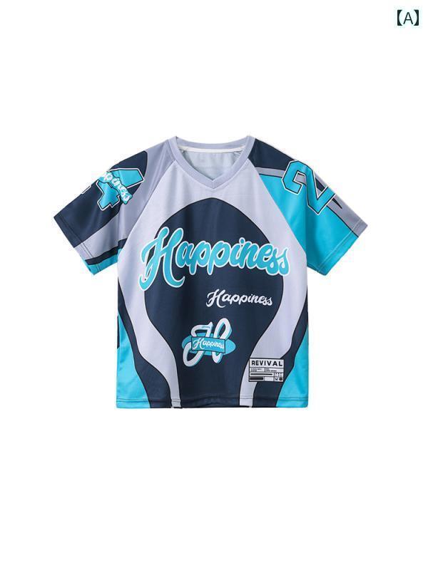 子供服　ダンス　ヒップホップ ストリート ダンス 子供用 服 夏 ヒップ ホップ ゆったり 速乾 半袖 パ..