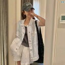 レディース 半袖 ショート 大きいサイズ 婦人服 300ポンド アメリカン ファッション 半袖 ショート パンツ ツーピース スーツ 太め mm 夏 薄手 ゆっ...