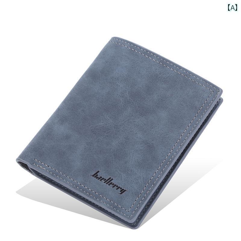 マネー　クリップ　財布 メンズショート ウォレット フロスト 加工 マルチ カードスロット ファッショ..