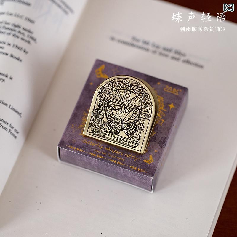 SEIYUショップのマネー　クリップ　財布 Chaoyu レトロ ハンドブック クリップ高 価値 高級 金属製 ブック 固定 クリップ 多機能 紙幣 フォルダー｜アングル3