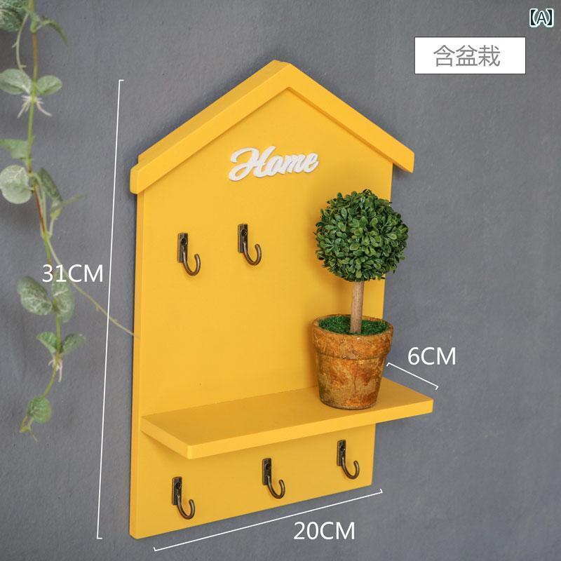 装飾　飾り　ディスプレイ アメリカン レトロ シンプル 壁掛け 収納 小さい 家の 衣料 品 店の 装飾 幼稚園の 壁 鉄 アート