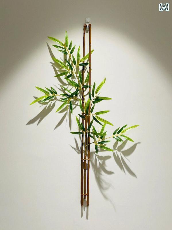 装飾　飾り　ディスプレイ チャイナ風 竹製 壁掛け 植木鉢 フラワーアレンジメント 道具 茶室の 壁 飾..