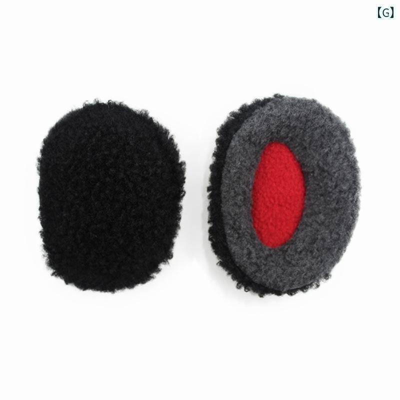 耳あて　イヤーマフ　かわいい 冬用 暖かい ラムスキン イヤーマフ 男女兼用 分割 式 子供用 防寒用 ふわふわ 耳 カバー 3