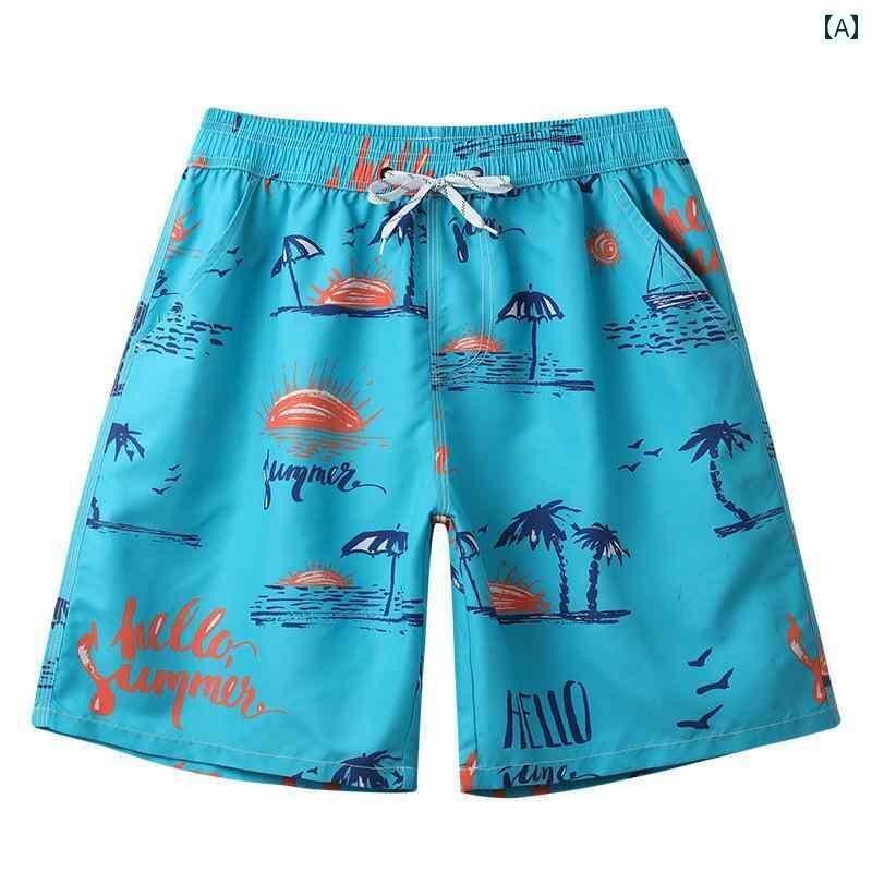 カップル　ユニセックス　ウェア 2025年 ビーチ パンツ 男女 カップル 着用 雲南 省三 亜 観光 海辺の 休暇 水泳 速乾 ショート スーツ