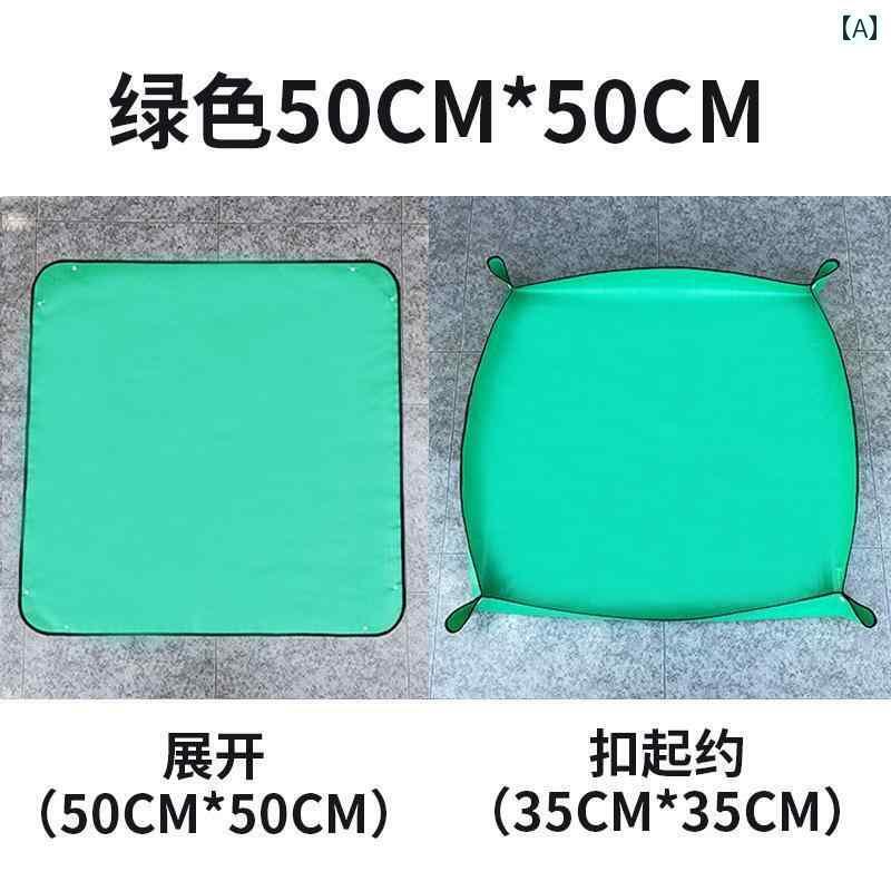 ガーデニング　DIY　道具　 ガーデニング マット 厚くした 肉 厚の 植物 バルコニー 植え 替え用 土 花 土壌 混合 植え付け ツール 防水 ガーデン