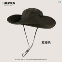 メンズ 帽子 キャップ 13 CM 大型 つば ハイキング 帽子 メンズ 速乾 防水 夏 大きい 頭囲 フィッシャーマン ハット アーミーグリーン レディース ...