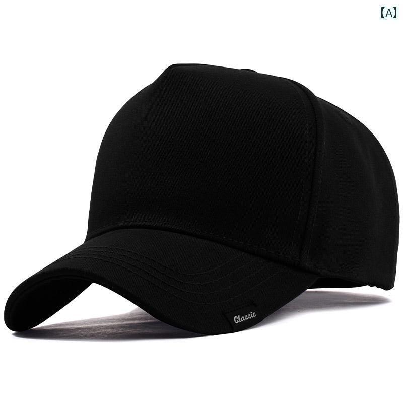 メンズ　帽子　キャップ メンズ ハイカット ハット ファッションの 大きいサイズ ダックビル キャップ ..