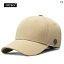 メンズ 帽子 キャップ な カーキ色の 小さい ヘッド キャップ メンズ バック シール 付き 野球帽 フ..