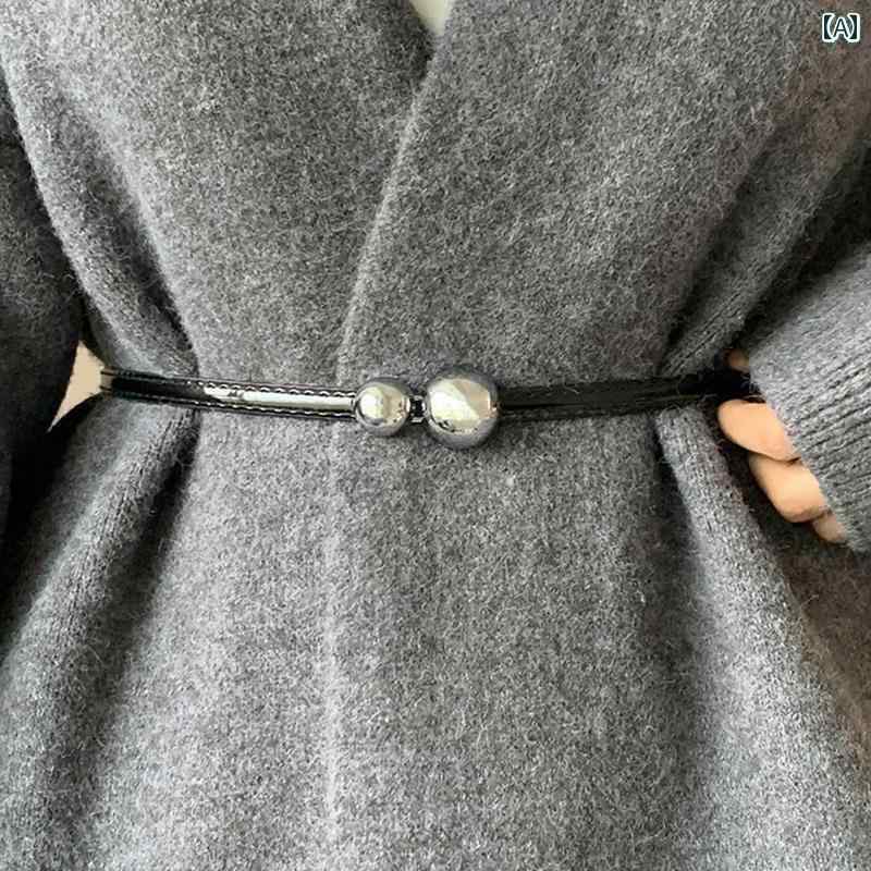 レディース　ベルト　チェーン 女性用 ベルト 韓国 ファッション イン スタイル 装飾 ドレス ウエスト ..