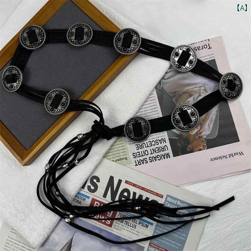 レディース　ベルト　チェーン レトロ エスニック 銅 マネー ウエスト チェーン アクセサリー レディー..