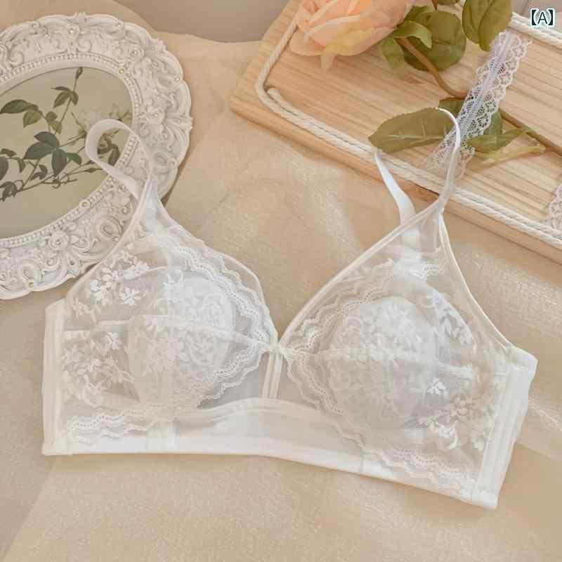 女性　下着　薄型 mm 大きいサイズ レース セクシー ウサギ 耳 薄手 下着 レディース 大きい 胸 小さめ..